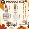 6PCS Thanksgiving Tiered Tray Decor Set for Home – Rustic Farmhouse Fall Tabletop Decorations with Pumpkin Wooden Signs for Shelf, Mantel, Fireplace, Office Desk & Autumn Centerpiece Display